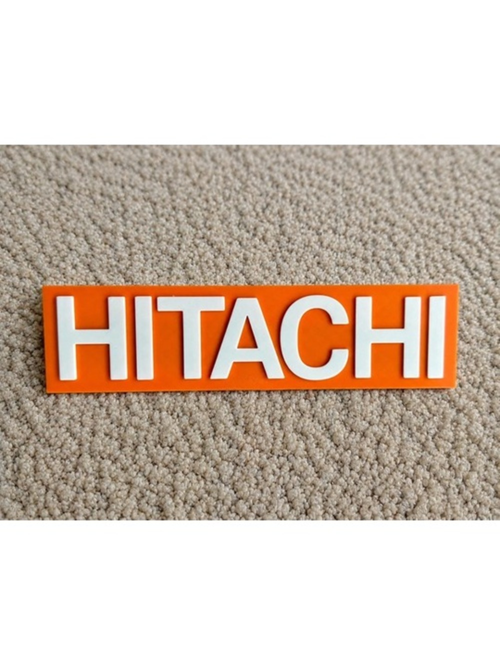 Hitachi Logo 3D Printed